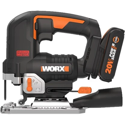Worx Nitro Akku-Pendelhub-Stichsäge WX542 20 V Inkl. Akku Und Ladegerät – Bild 2