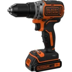 Black & Decker Black+Decker 18 V Akku-Bohrschrauber BL186K Inkl. 1,5 Ah Akku Mit Koffer