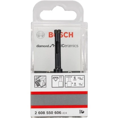 Bosch Diamantnassbohrer Diamond For Hard Ceramics 6 Mm X 35 Mm â Bild 2