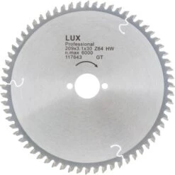 LUX HM-Kappsägeblatt 209 Mm X 30 Mm 64 Z