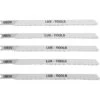 LUX Stichsägeblatt Comfort 132 Mm U-Schaft 5 Stück