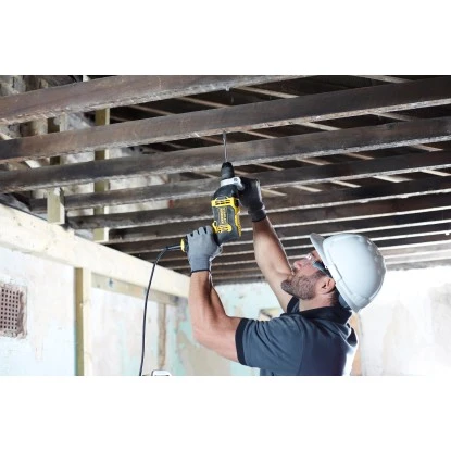 Stanley FatMax 750 W Schlagbohrmaschine FMEH750K Inkl. Tiefenanschlag Mit Koffer – Bild 4