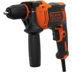 Black & Decker Black+Decker 710 W Schlagbohrmaschine BEH710K Inkl. Zubehör & Koffer
