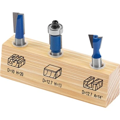 LUX HM OberfrÀser-Set 3-teilig