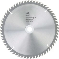 LUX HM-Kreissägeblatt Holz Ø 205 Mm 60 Zähne