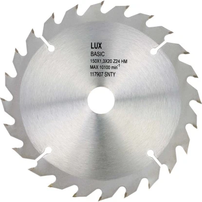 LUX HM-Kreissägeblatt Holz Ø 150 Mm 24 Zähne