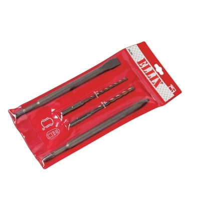 Bohrer- Und MeiĂel-Set SDS-Plus 4-teilig