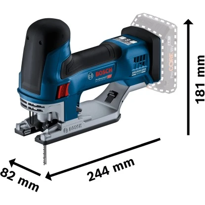 Bosch Professional Akku-Stichsäge GST 18 V-155 SC Solo – Bild 3