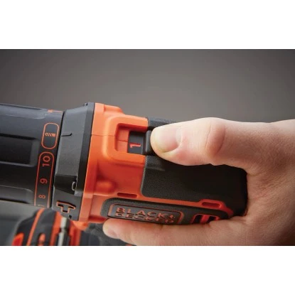 Black & Decker Black+Decker 18 V Akku-Schlagbohrschrauber BDOHD18K1A Inkl. 1,5 Ah Akku – Bild 4