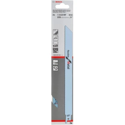 Bosch Säbelsägeblatt Pro S 1122 BF Flexible For Metal 2 Stück – Bild 2