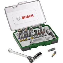 Bosch Schrauberbit- Und Ratschen-Set Promoline 27-teilig