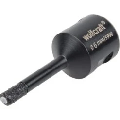 Wolfcraft Diamant-Bohrer Ceramic Für Winkelschleifer Ø 6 Mm