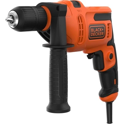 Black & Decker Black+Decker 500 W Schlagbohrmaschine BEH200 Inkl. Tiefenanschlag – Bild 2