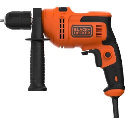 Black & Decker Black+Decker 500 W Schlagbohrmaschine BEH200 Inkl. Tiefenanschlag – Bild 3