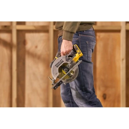 Stanley Fatmax Akku-Handkreissäge V20 SFMCS500B Basis 18 V Solo – Bild 4