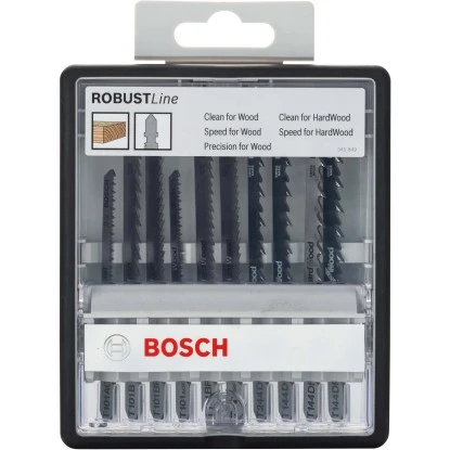 Bosch Stich- Und Säbelsägeblätter-Set Robust Line 10-teilig