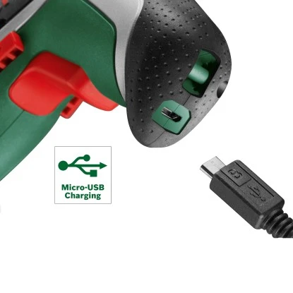 Bosch Akkuschrauber IXO 7 Set Inkl. Akku, Ladekabel, Box & Aufsätze – Bild 7