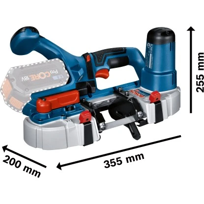Bosch Professional Akku-BandsĂ€ge GCB 18V-63 Solo â Bild 2